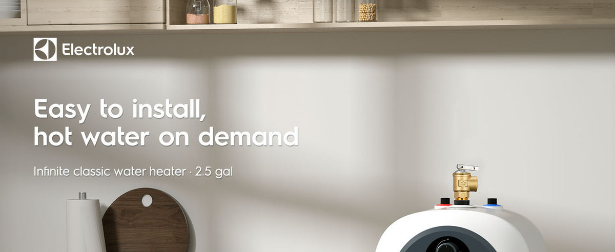 Electrolux Infinite Classic 2.5gal Electric Storage Water Heater overview detail 1