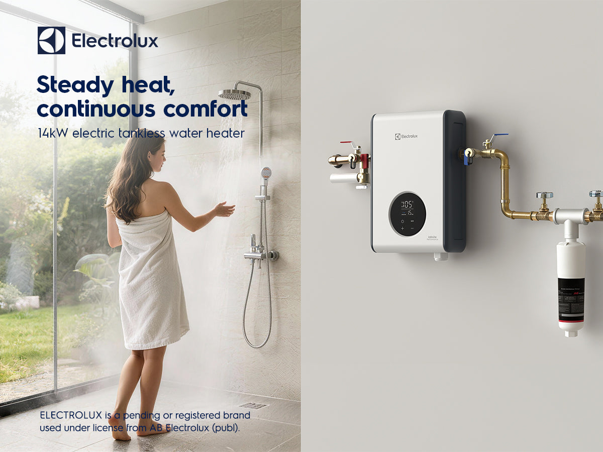Electrolux Infinite PerformanceClassic 14kW Electric Tankless Water Heater overview mobile detail 1