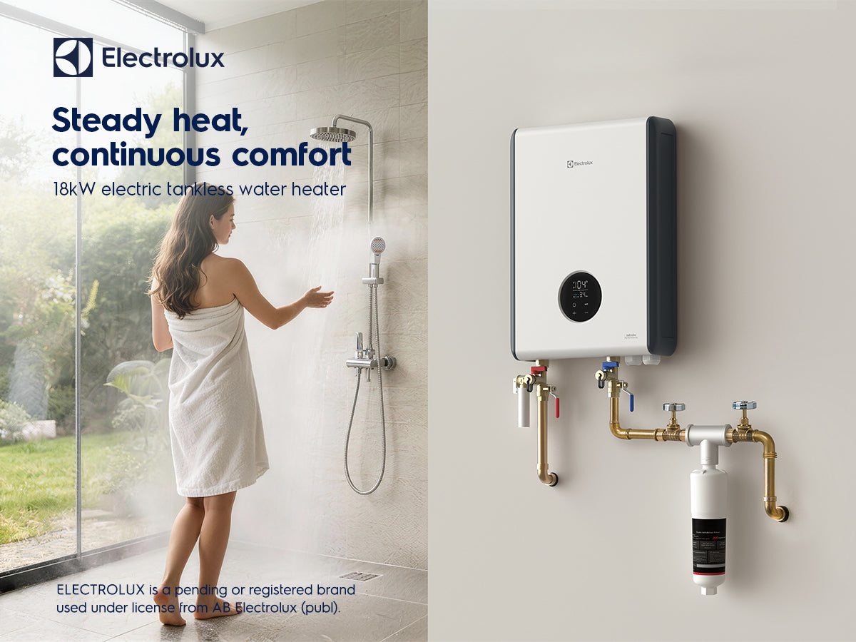 Electrolux Infinite PerformanceClassic 18kW Electric Tankless Water Heater overview mobile detail 1