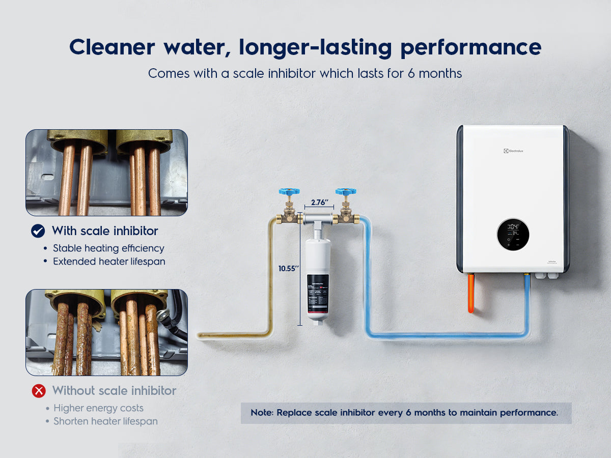 Electrolux Infinite PerformanceClassic 18kW Electric Tankless Water Heater specifications mobile detail 3