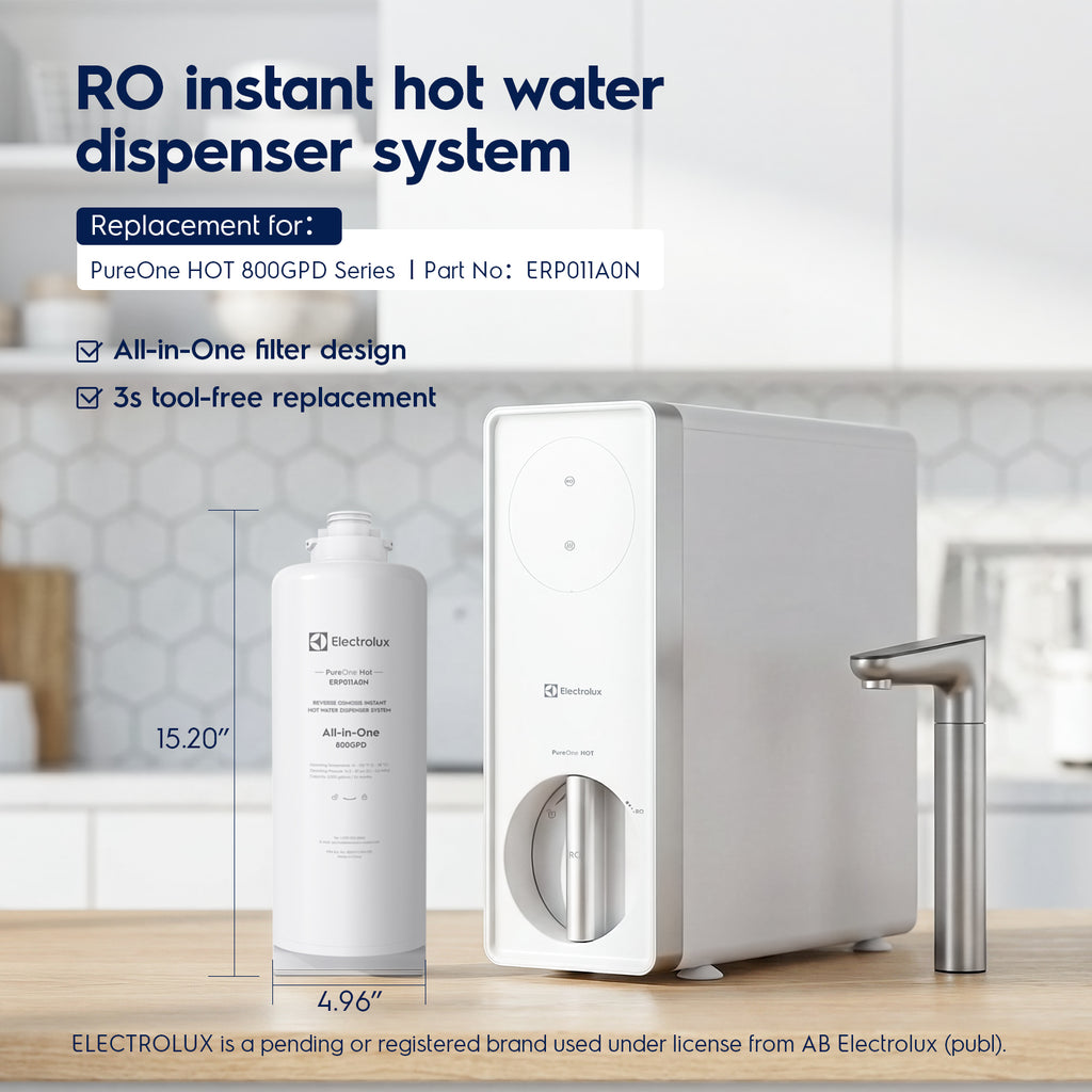 Electrolux Hot and Cold 800GPD RO System Replacement Filter, 24 Months