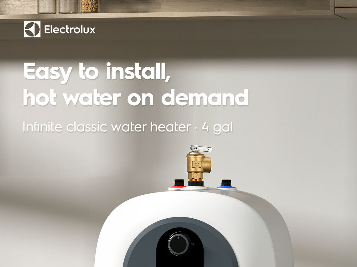 Electrolux Infinite Classic 4gal Electric Storage Water Heater overview mobile detail 1