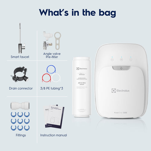 1200 GPD Smart Tankless Reverse Osmosis System with App Control
