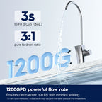 1200 GPD Smart Tankless Reverse Osmosis System with App Control
