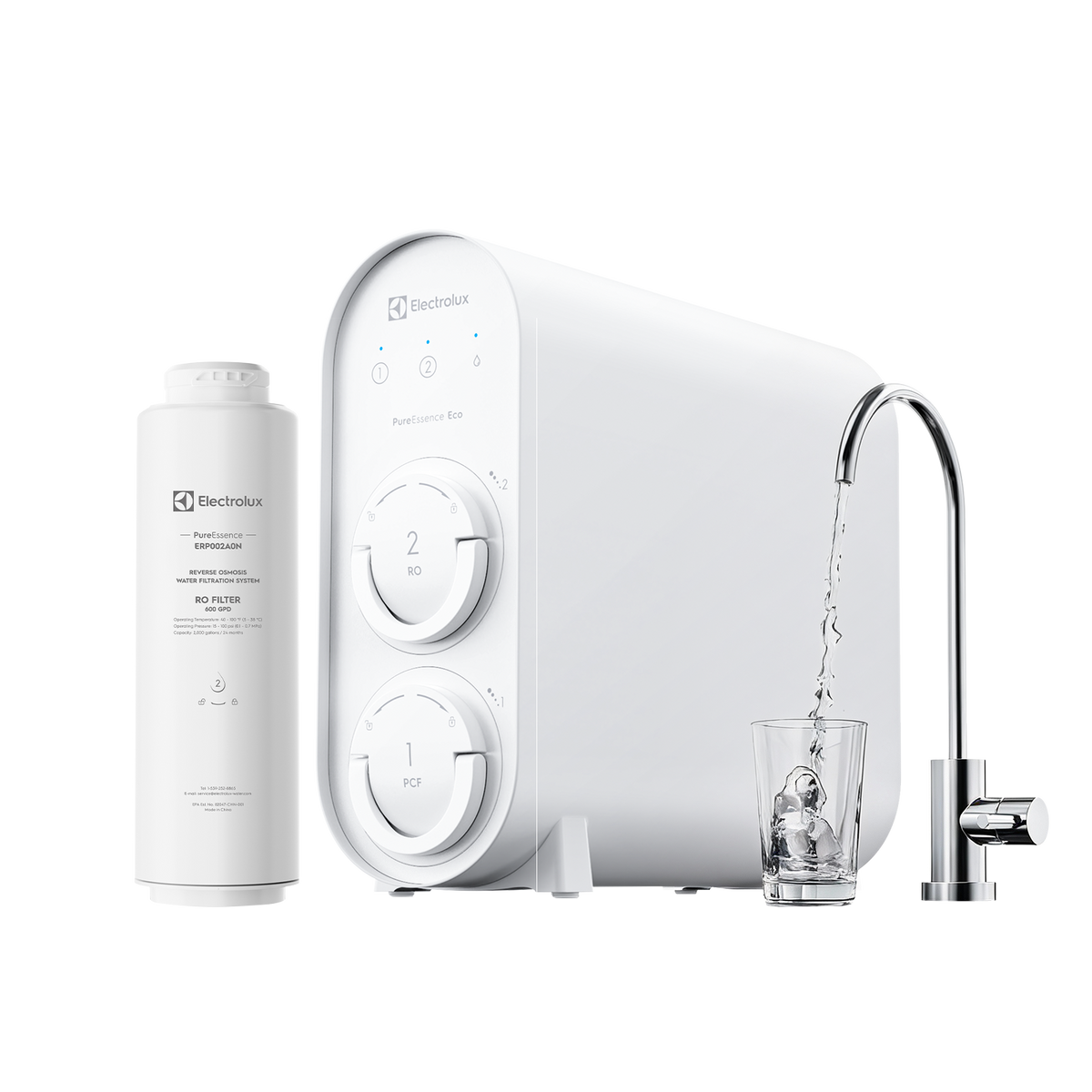 Electrolux Eco 600GPD RO Filter Replacement, 2-Year Long Lifespan, High-Efficiency TDS & Heavy Metal Reduction, Compatible with Eco 600GPD System