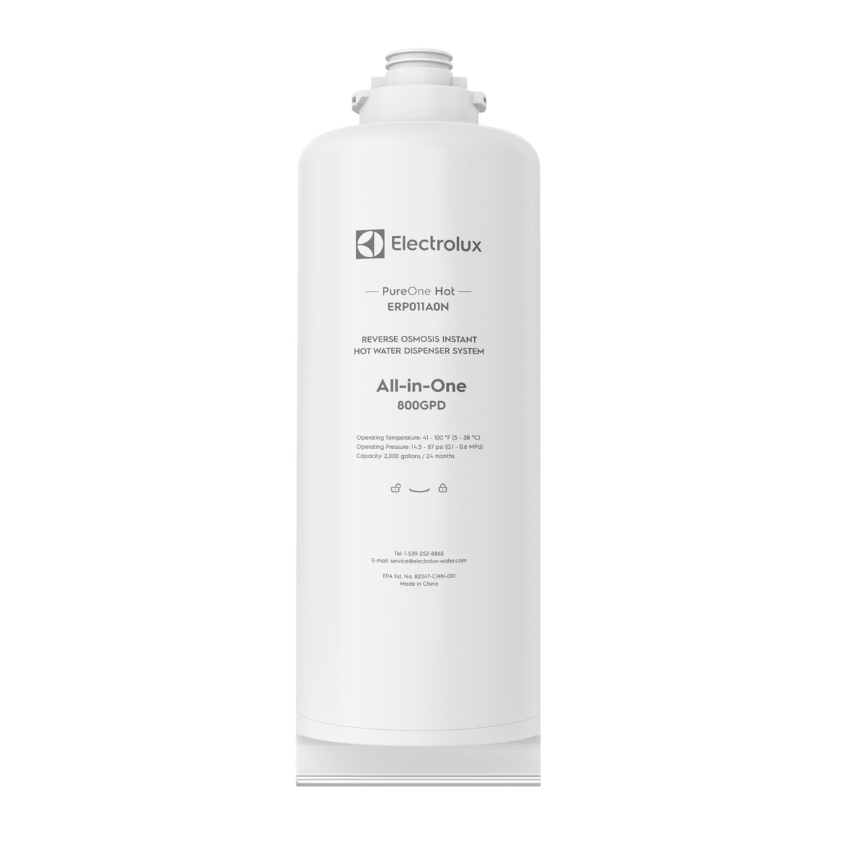 Electrolux Hot and Cold 800GPD RO System Replacement Filter, 24 Months
