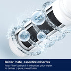 Electrolux PureEssence PCF-MNR Mineralization Filter, Under-Sink Tankless RO Post-Carbon, Quick-Change, Light Alkaline Finish, 1,000 Gallons/12 Months, Fits PureEssence 600/800/1000GPD