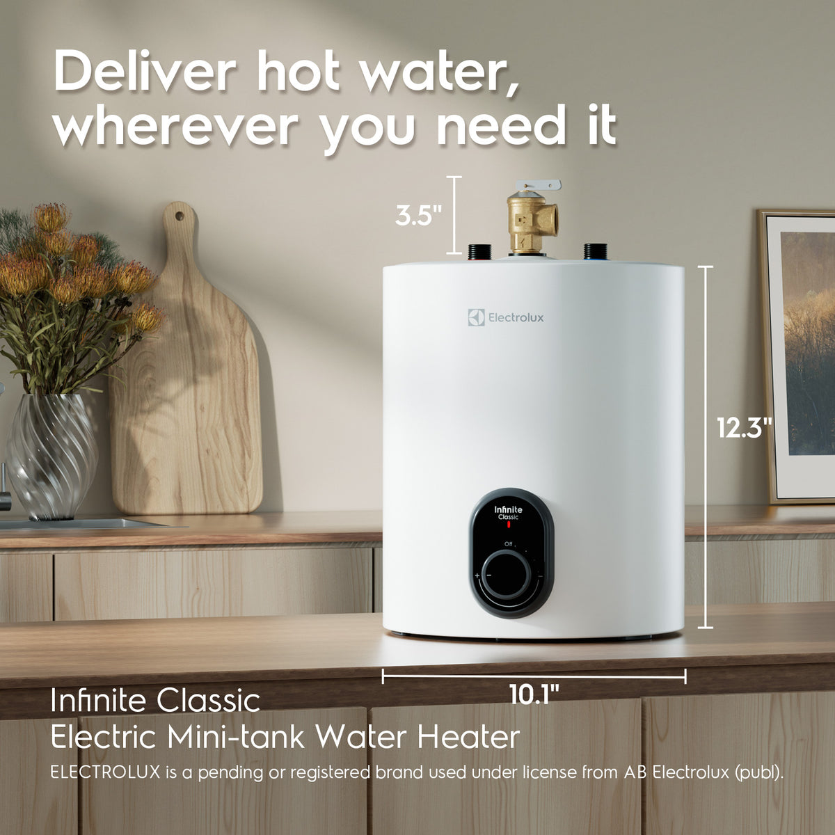 Electrolux Infinite Classic 1.5gal Electric Storage Water Heater image 1