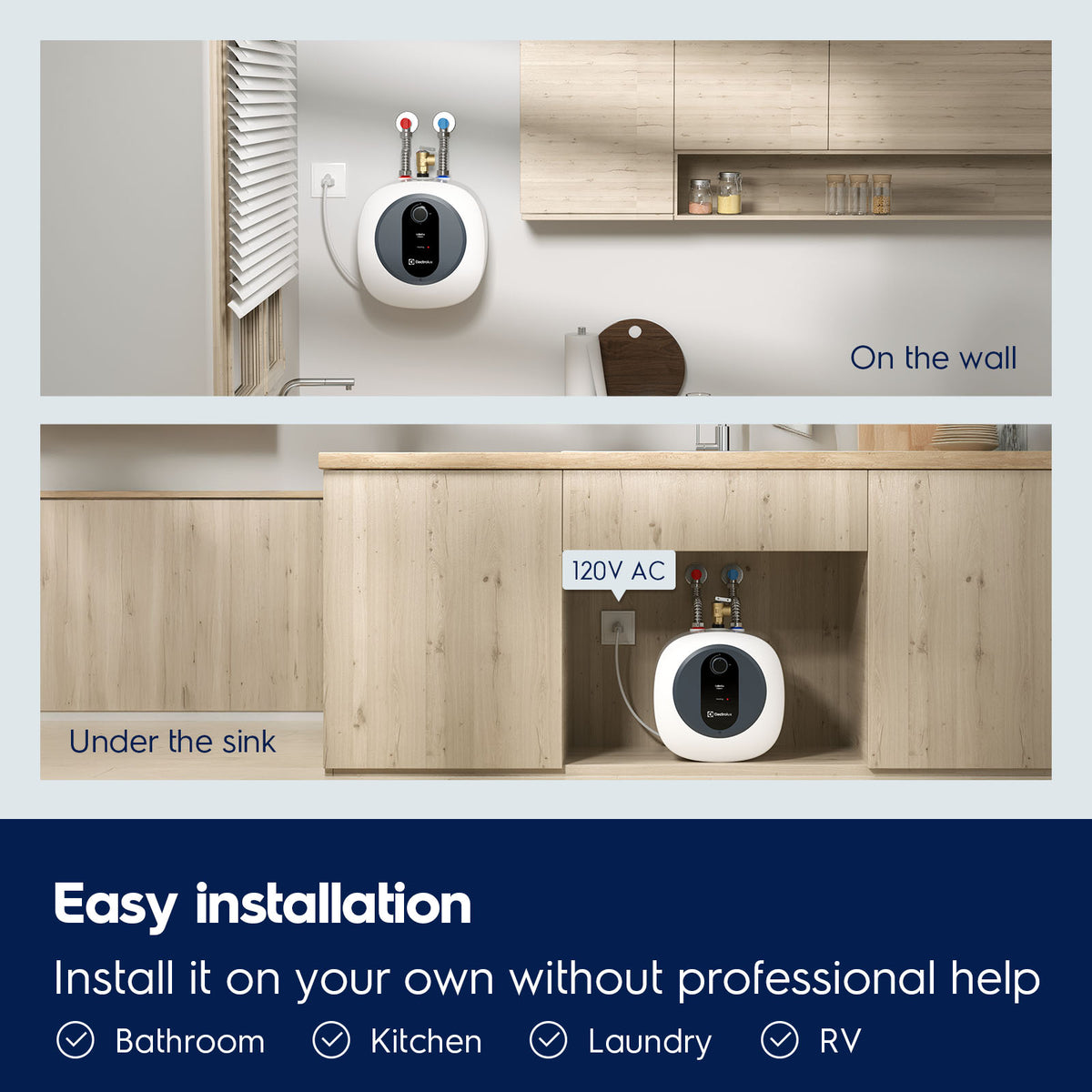 Electrolux Infinite Classic 2.5gal Electric Storage Water Heater image 7