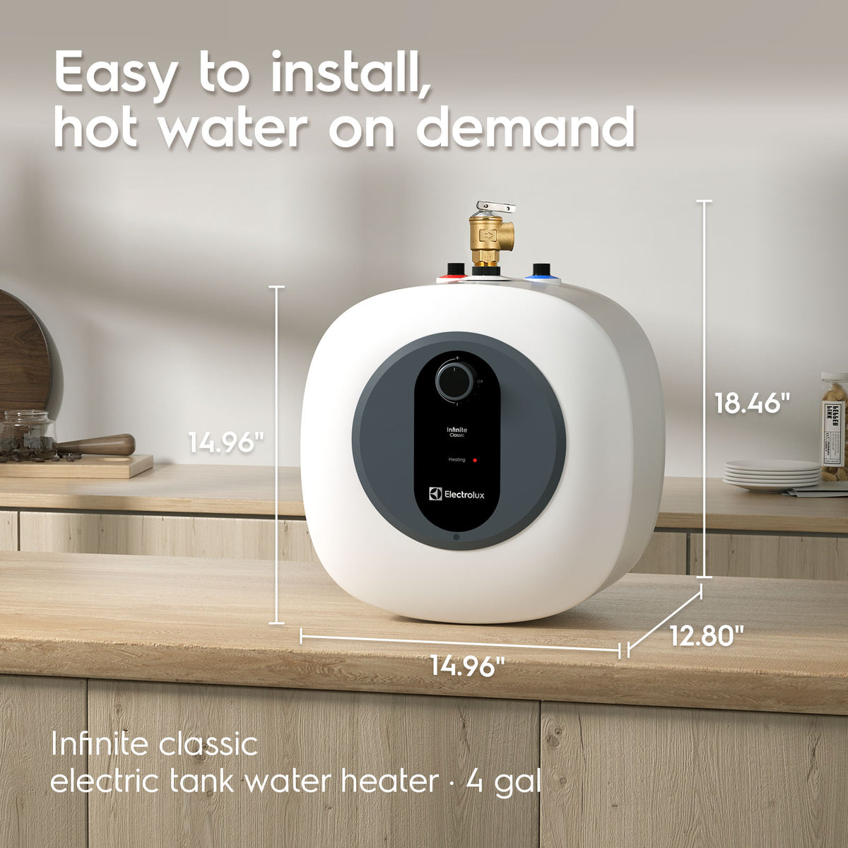 Electrolux Infinite Classic 4gal Electric Storage Water Heater image 5