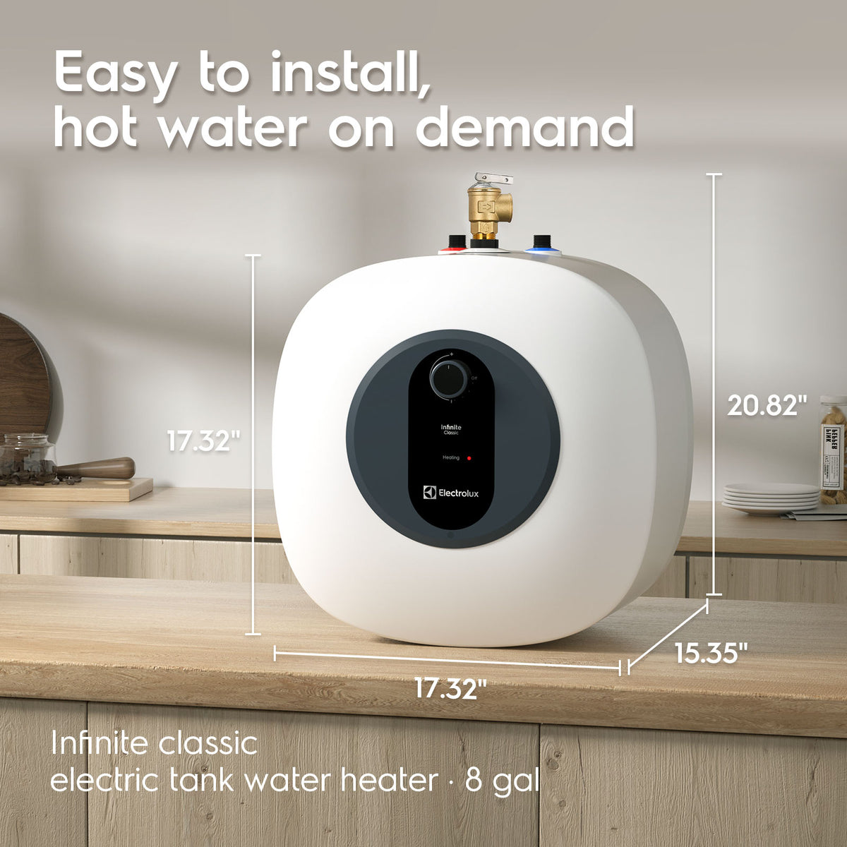 Electrolux Infinite Classic 8gal Electric Storage Water Heater image 5
