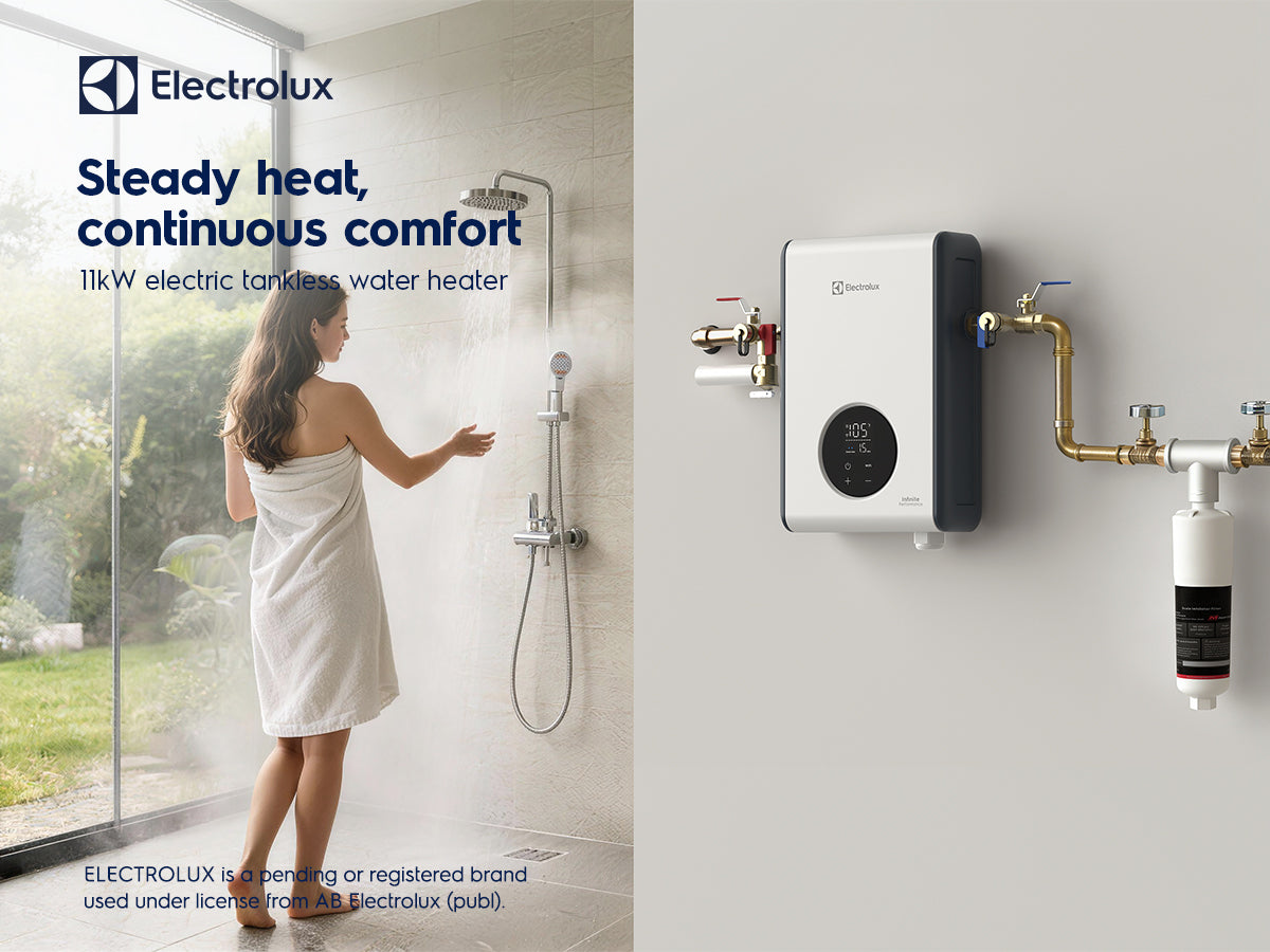 Electrolux Infinite PerformanceClassic 11kW Electric Tankless Water Heater overview mobile detail 1