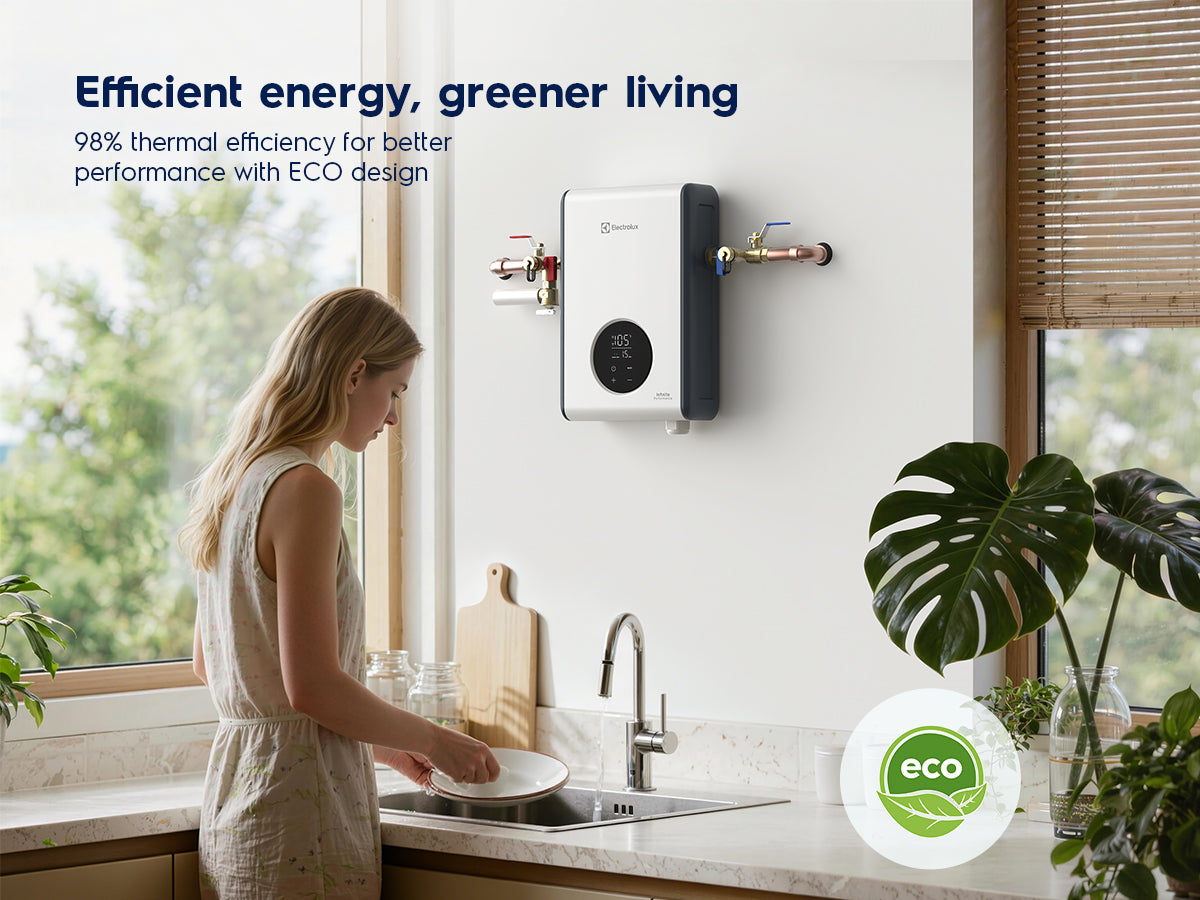 Electrolux Infinite PerformanceClassic 11kW Electric Tankless Water Heater Performance mobile detail 2