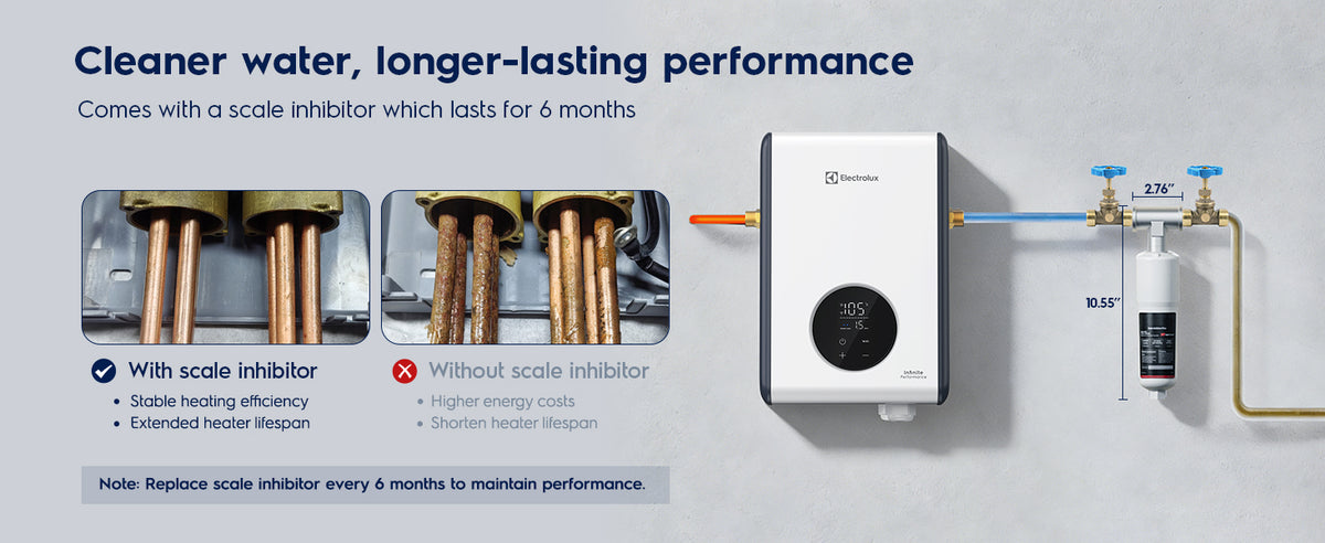 Electrolux Infinite PerformanceClassic 14kW Electric Tankless Water Heater specifications detail 3