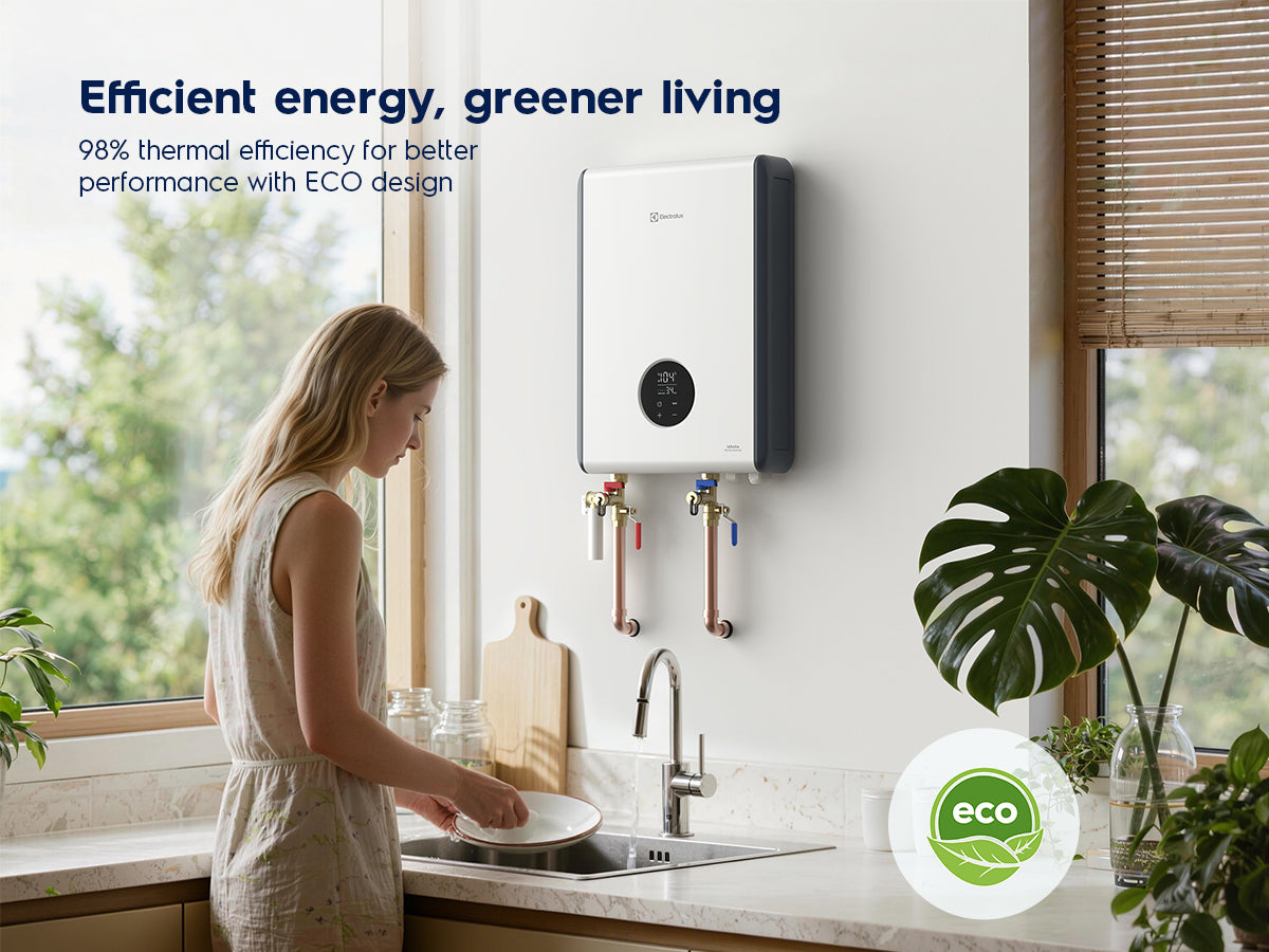 Electrolux Infinite PerformanceClassic 18kW Electric Tankless Water Heater Performance mobile detail 2
