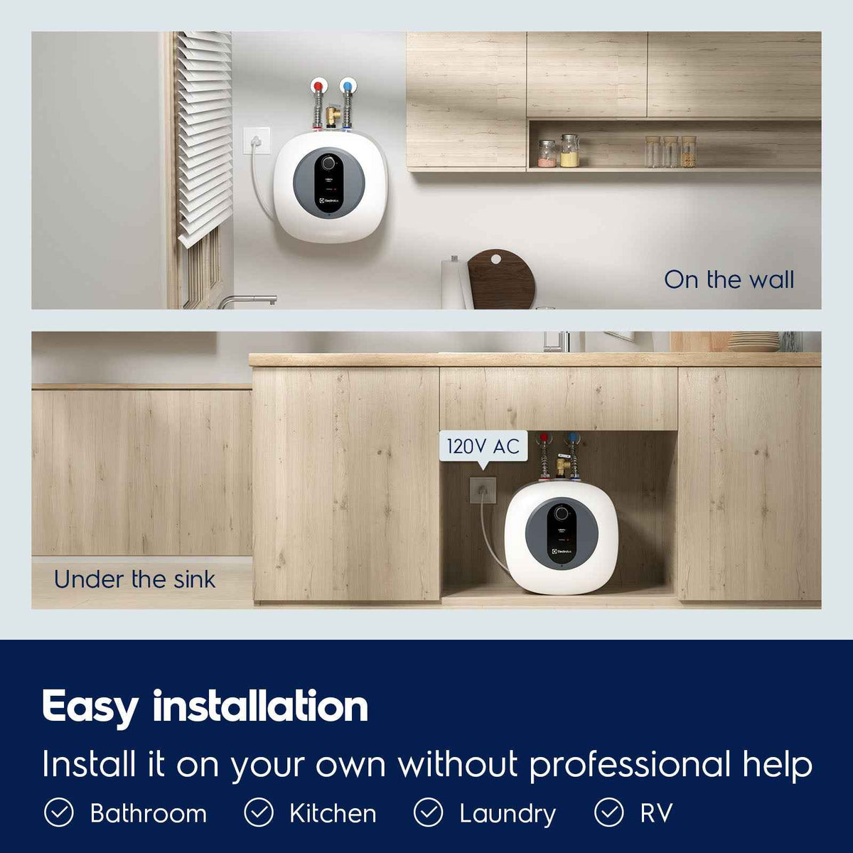 Electrolux Infinite Classic 4gal Electric Storage Water Heater