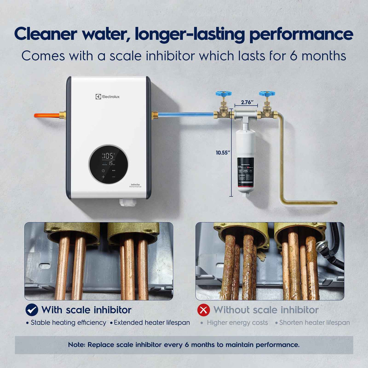 Electrolux Infinite PerformanceClassic 11kW Electric Tankless Water Heater