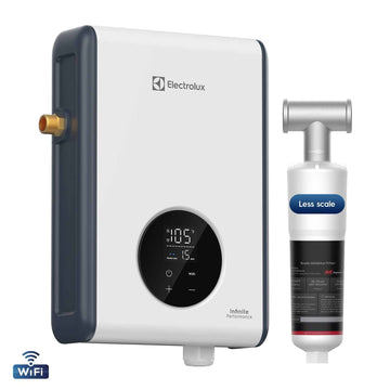 Electrolux 14kW Wifi Tankless Water Heater Electric 240V, Max 3.4 GPM