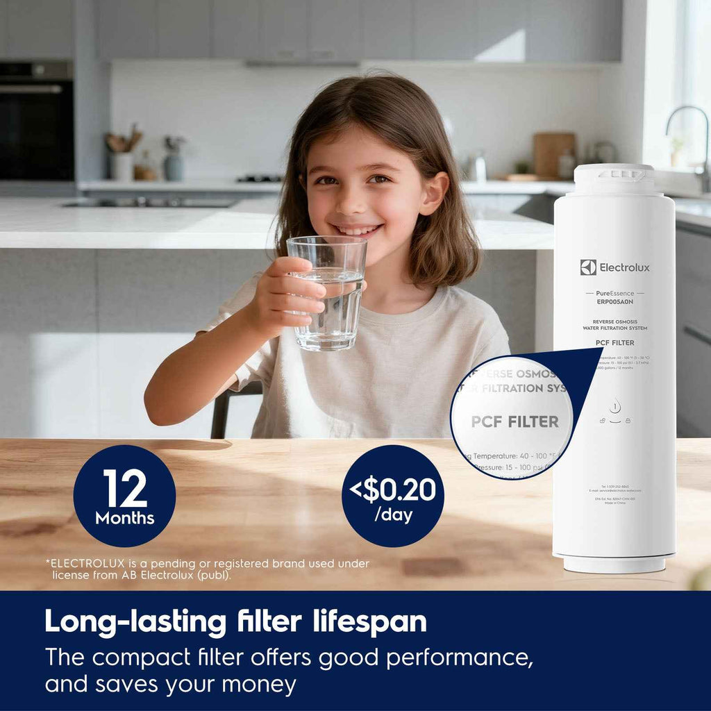 Electrolux Eco 600GPD RO Filter Replacement, 2-Year Long Lifespan, High-Efficiency TDS & Heavy Metal Reduction, Compatible with Eco 600GPD System