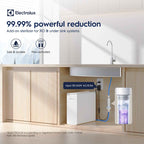 Electrolux UV Filter for Reverse Osmosis System Under Sink Water Filter | LED UV, Stainless Steel, Mercury-Free, 10 Year Life, FCC Certified, for 800GPD RO Systems